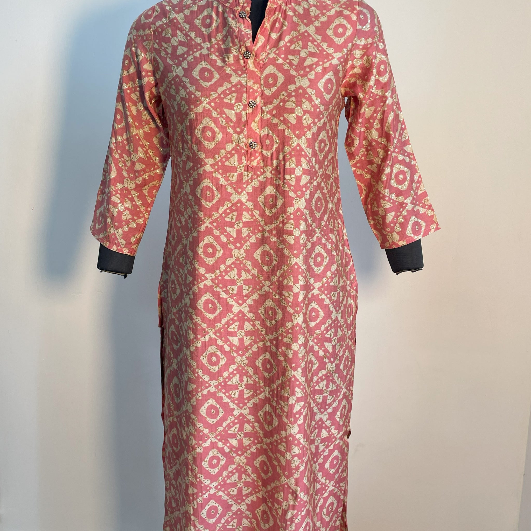 PINK MUSLIN KURTA