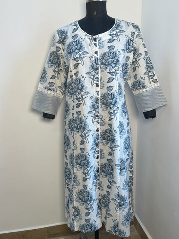COTTON A-LINE KURTA