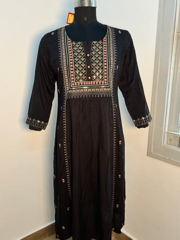 BLACK KURTA 🖤