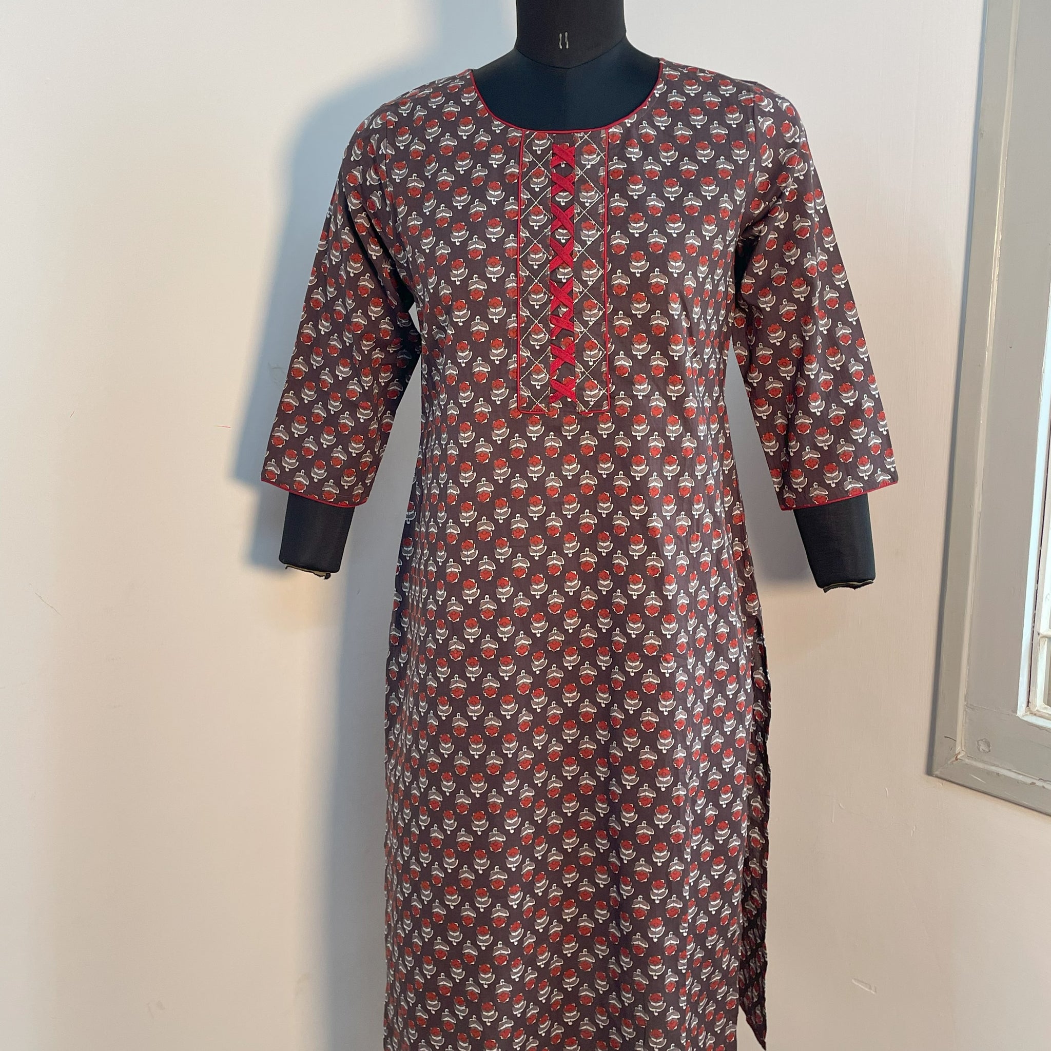 BROWN KURTA