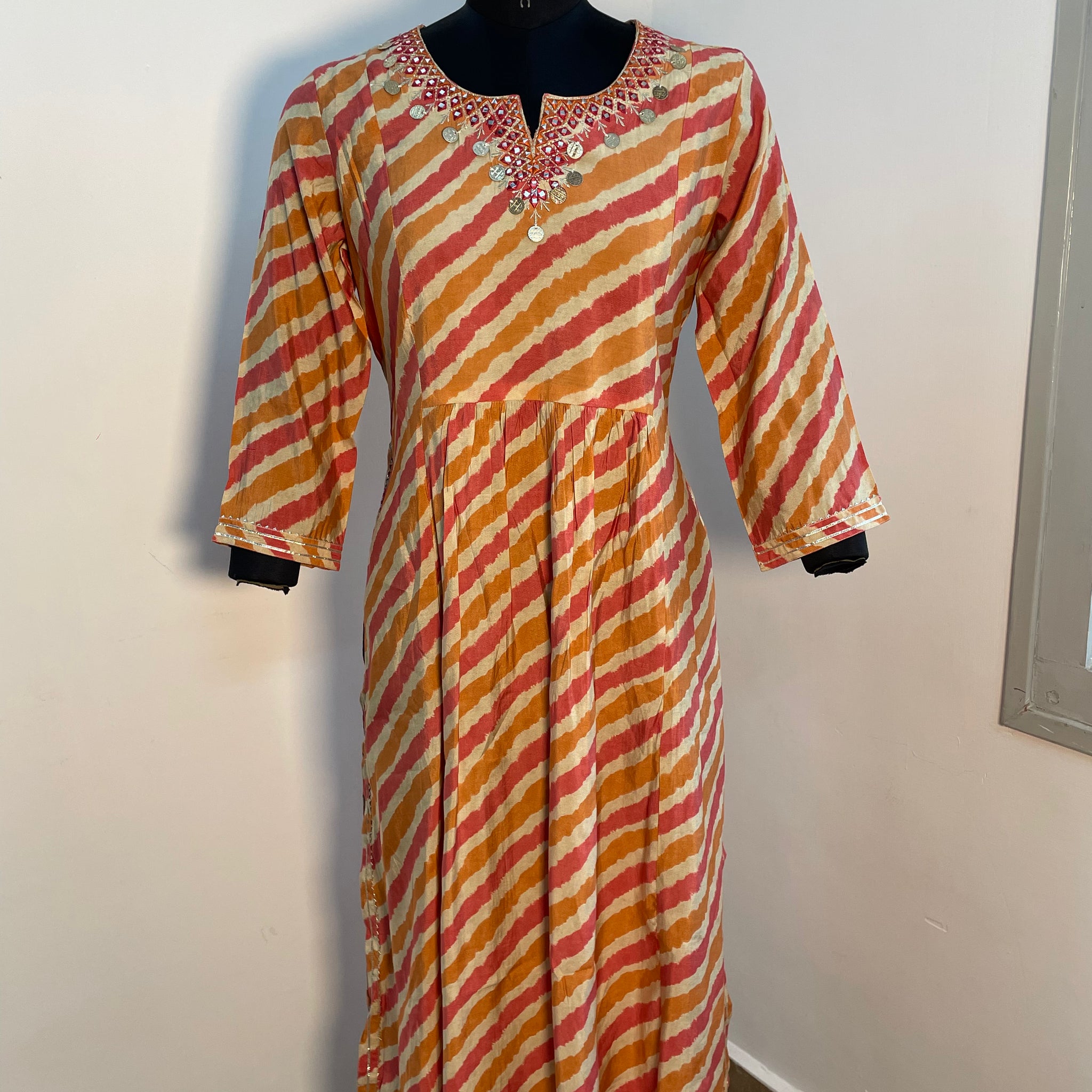 BEIGE KURTA