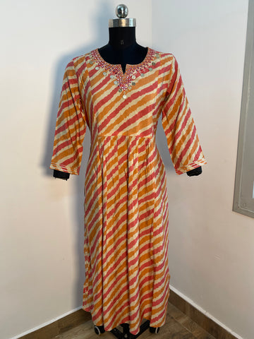 BEIGE KURTA