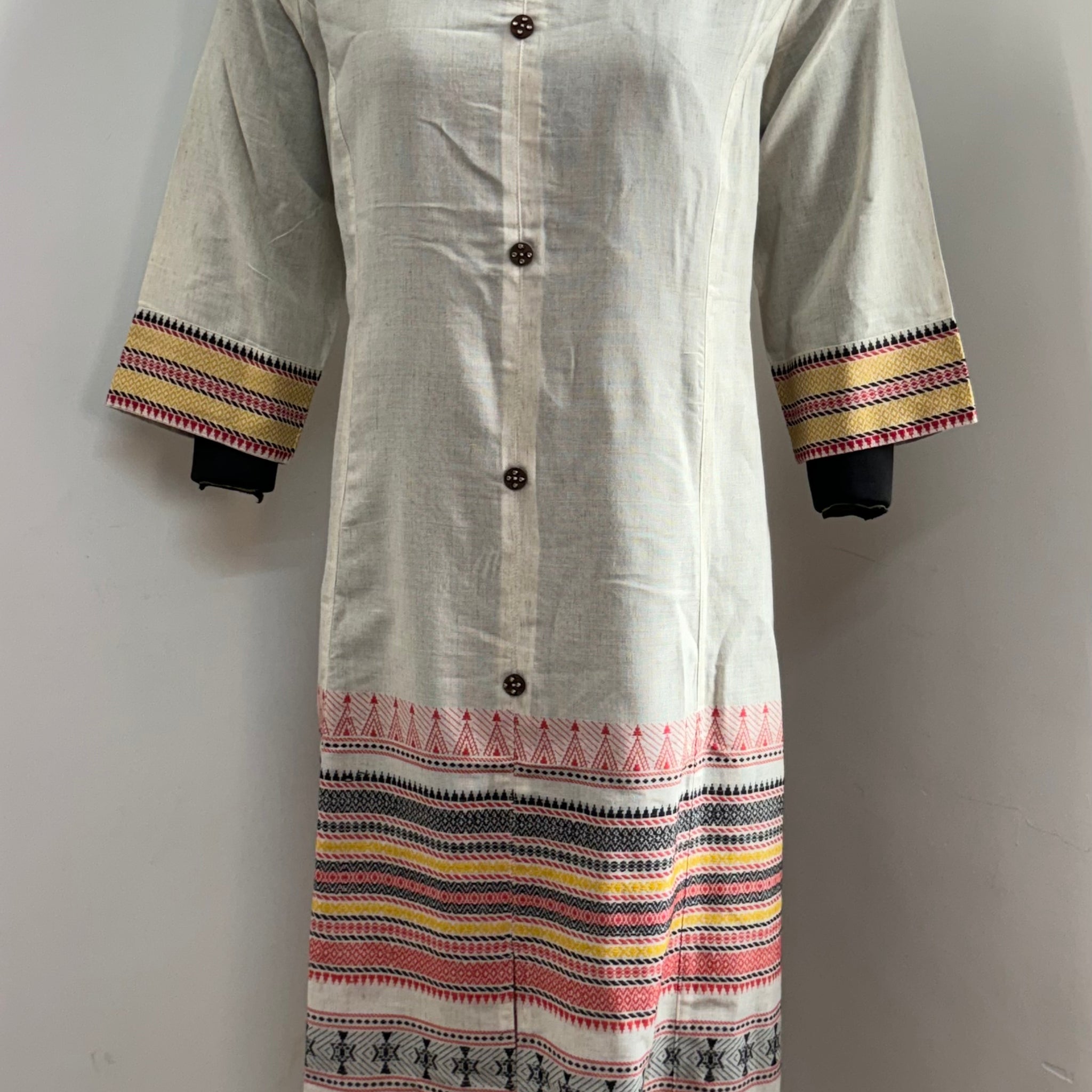 PURE COTTON A-LINE KURTA