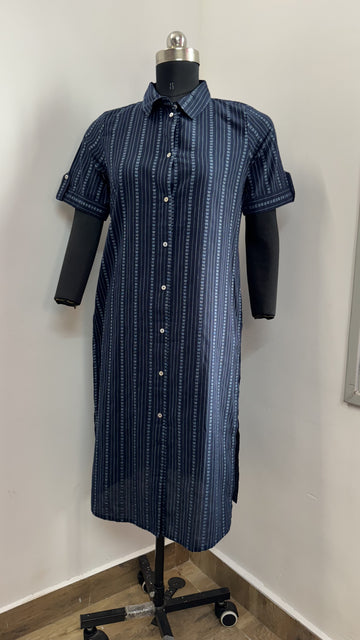BLUE COTTON KLURTA
