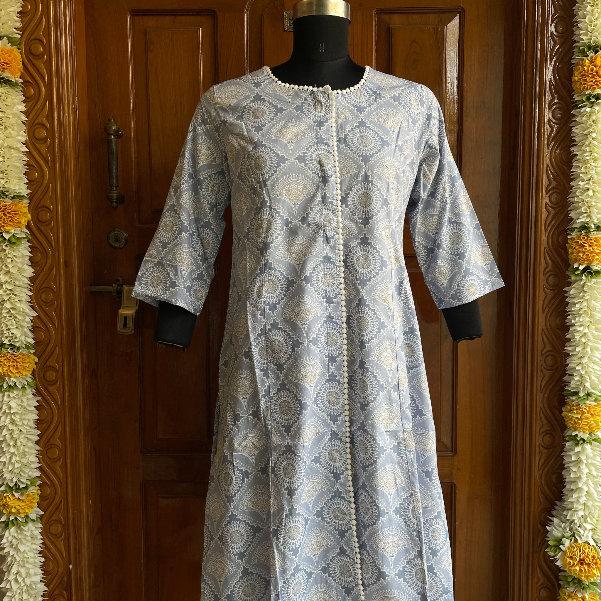 COTTON A-LINE KURTA