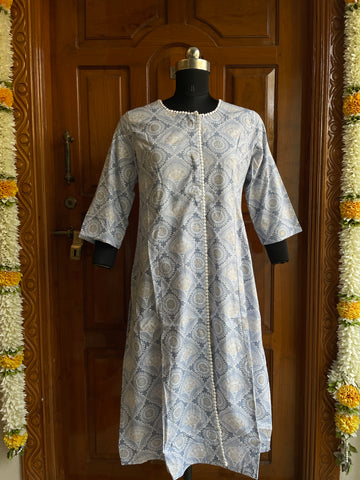 COTTON A-LINE KURTA