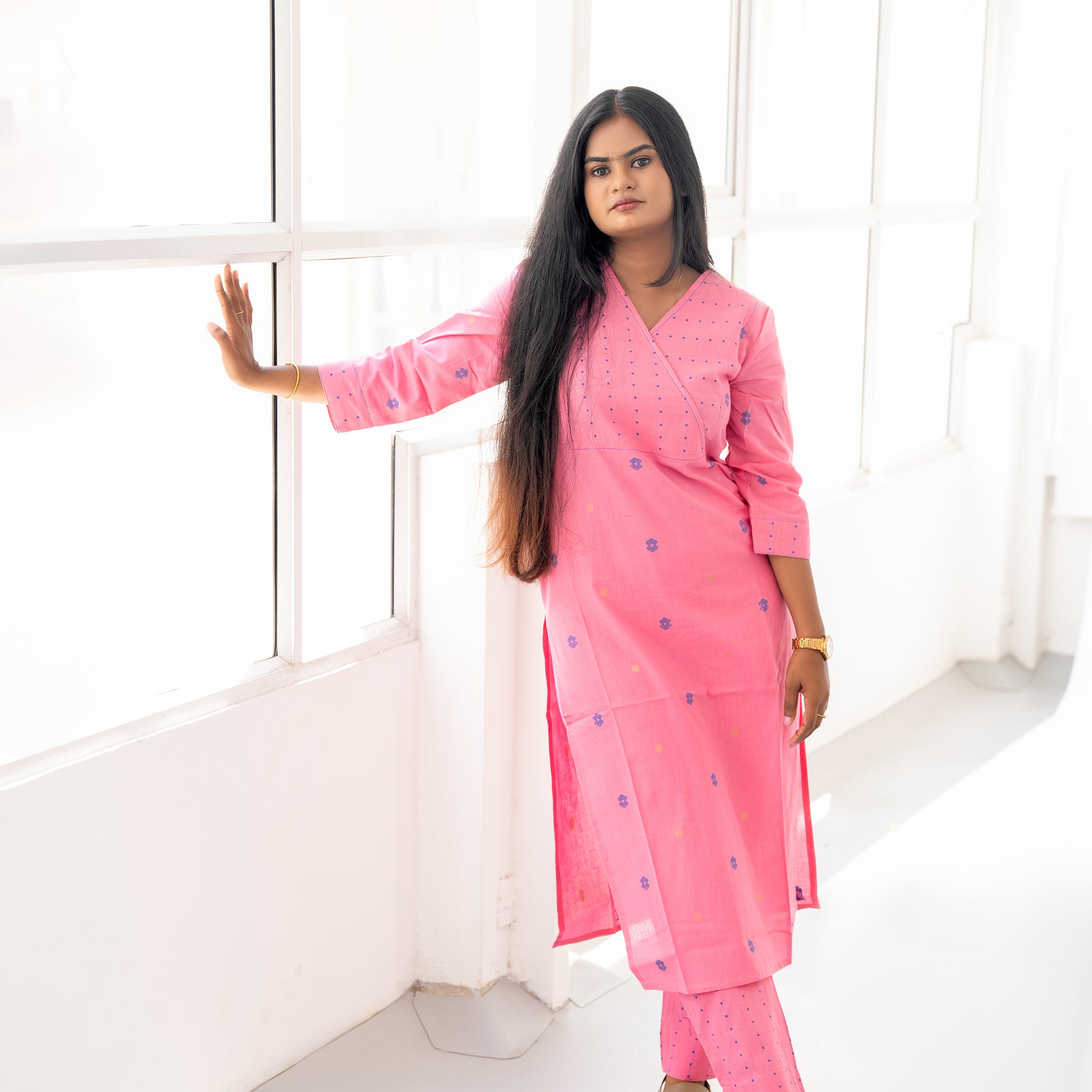 COTTON KURTA SET