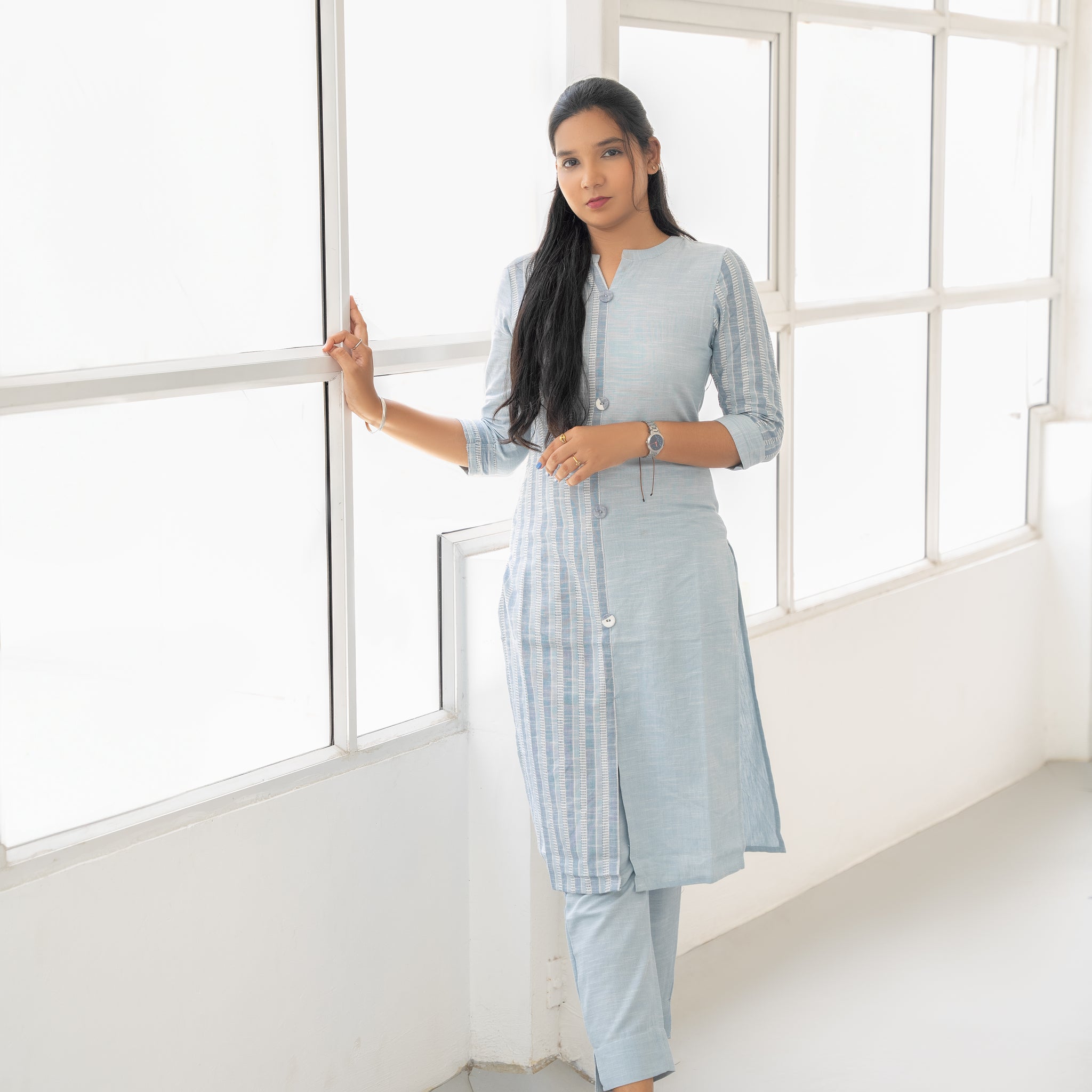COTTON KURTA SET