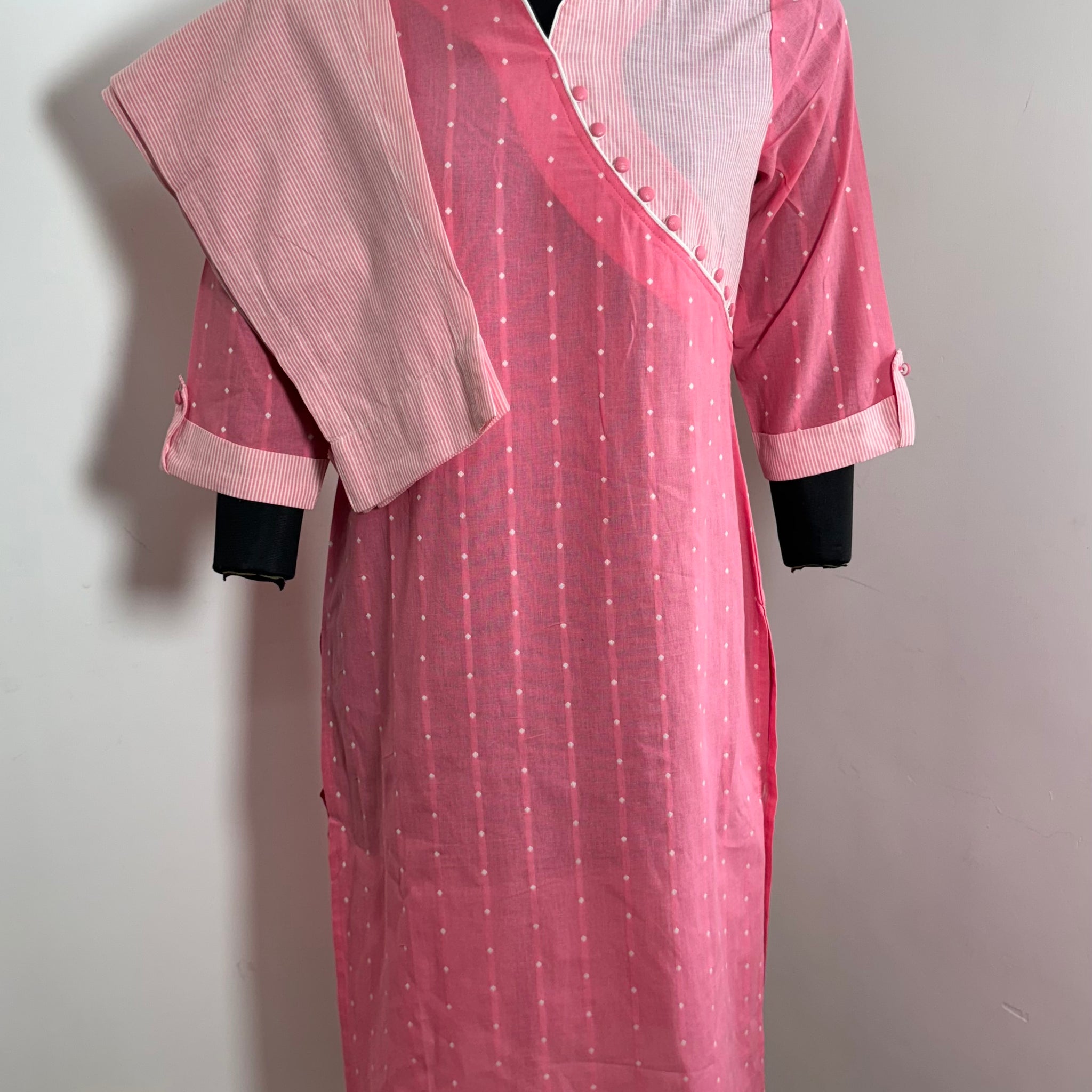 COTTON CANDY COCLOR KURTA SET