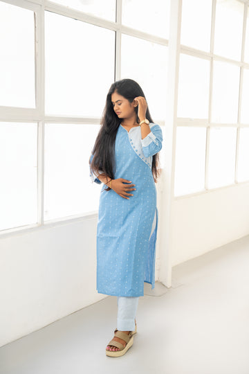 COTTON KURTA SET