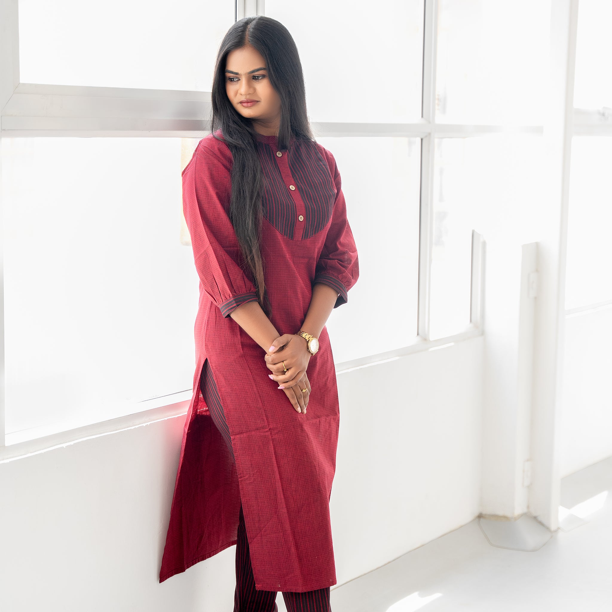 COTTON KURTA SET