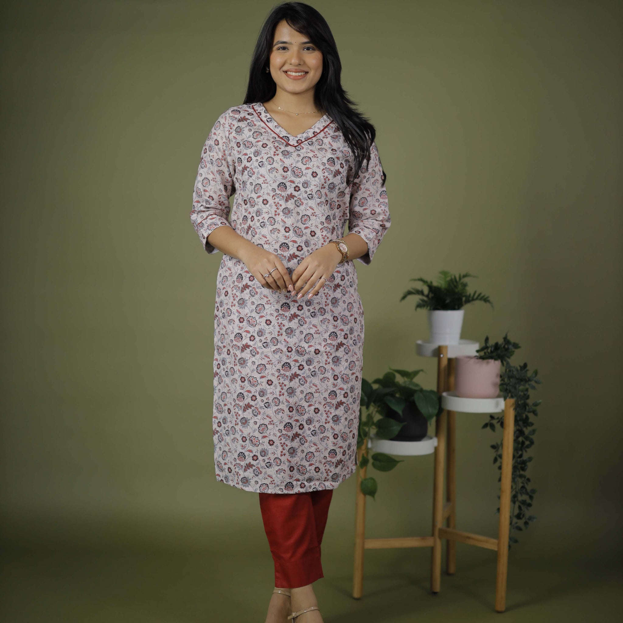 COTTON KURTA SET