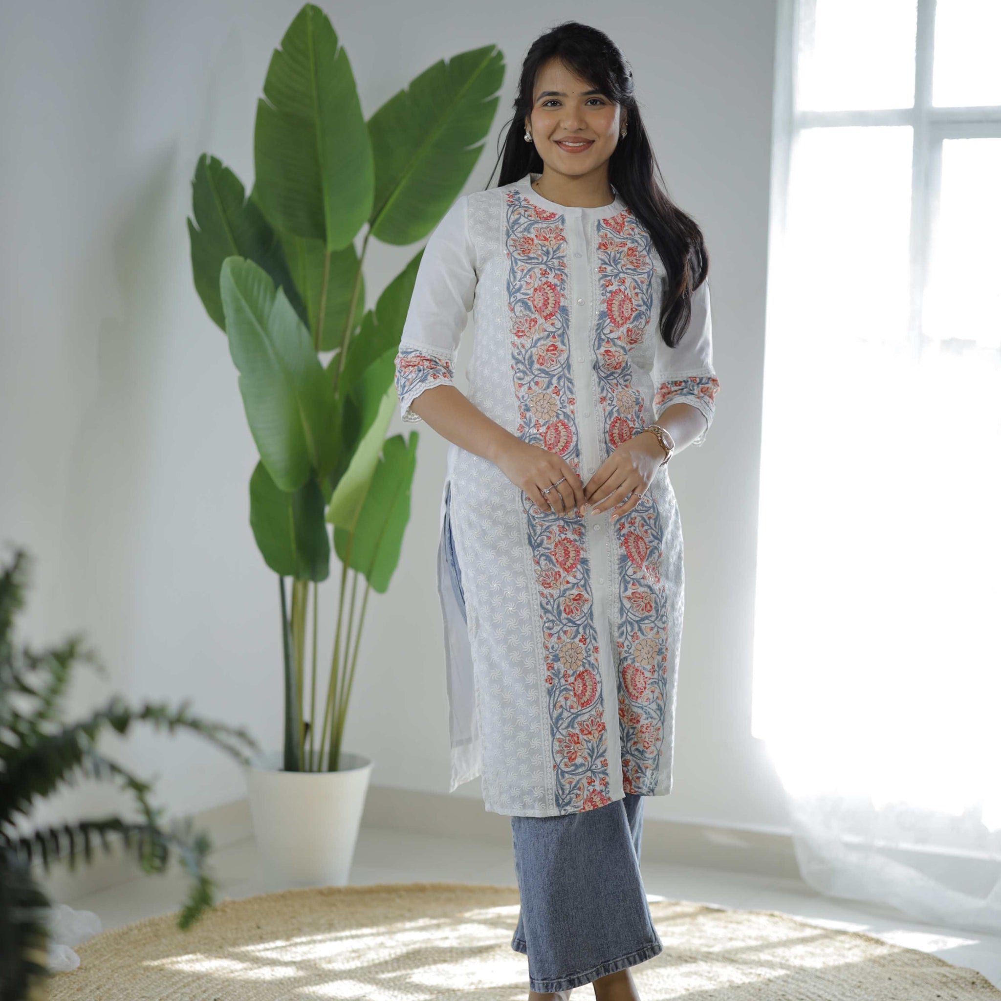 GEORGETTE KURTA