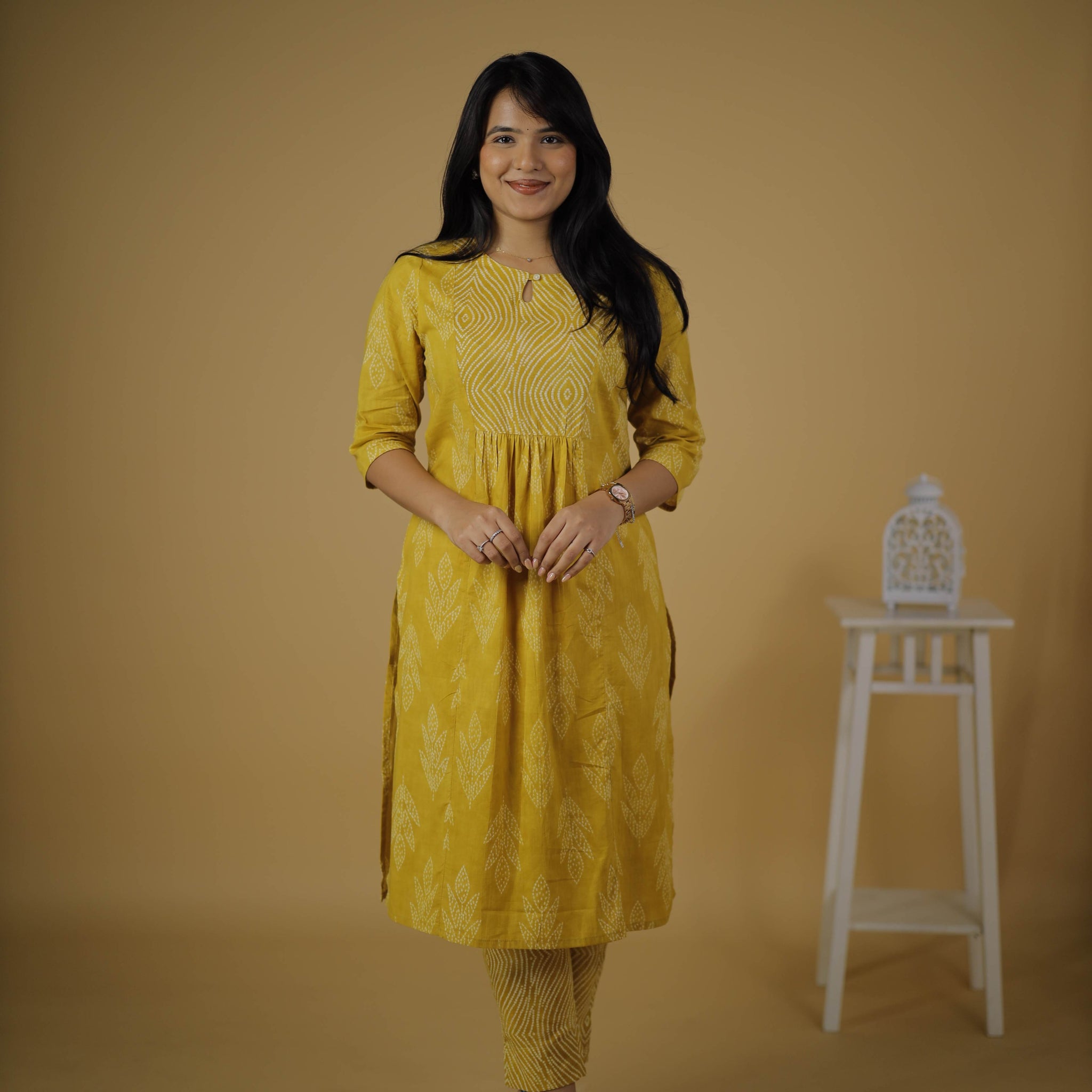 COTTON KURTA SET