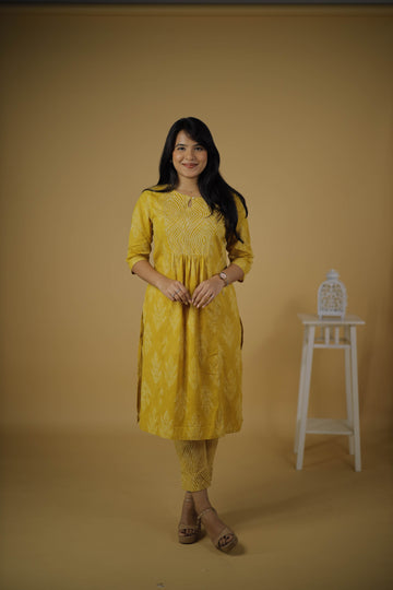 COTTON KURTA SET