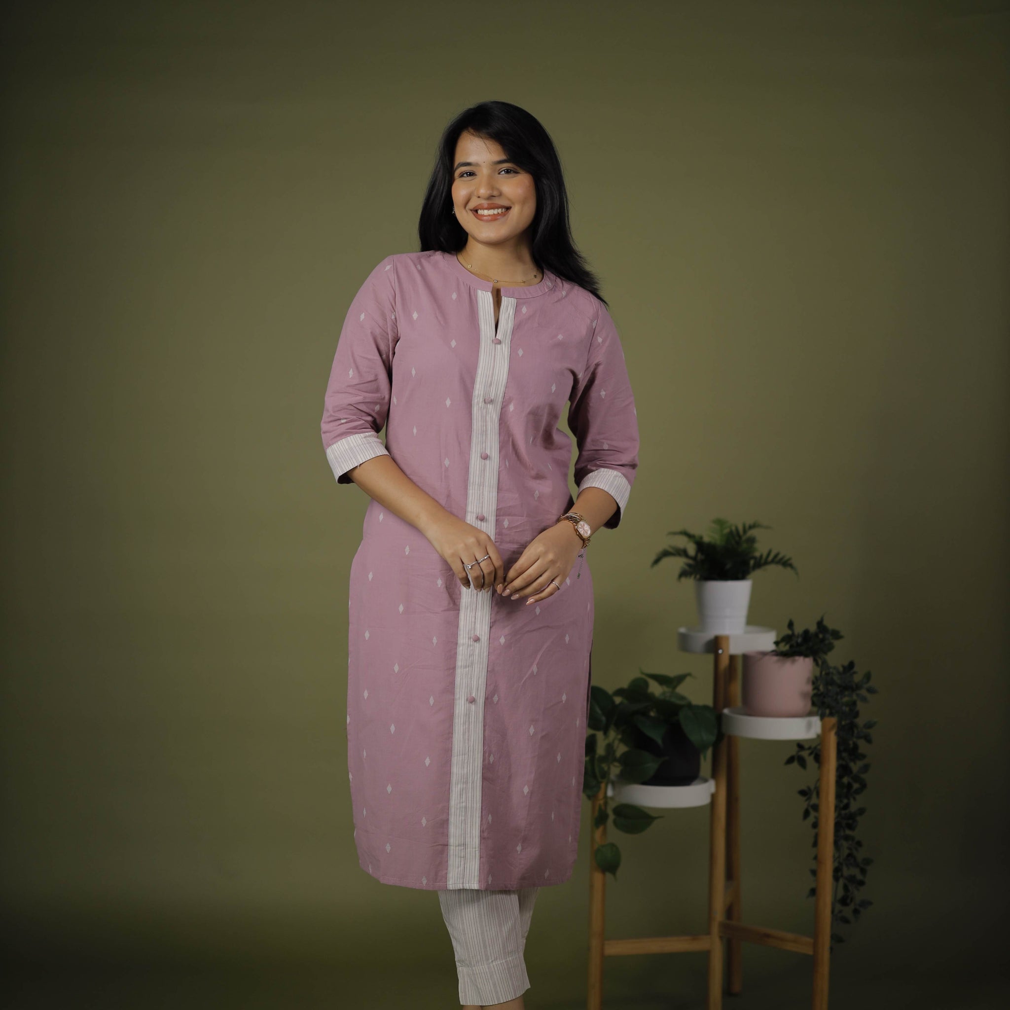 COTTON KURTA SET